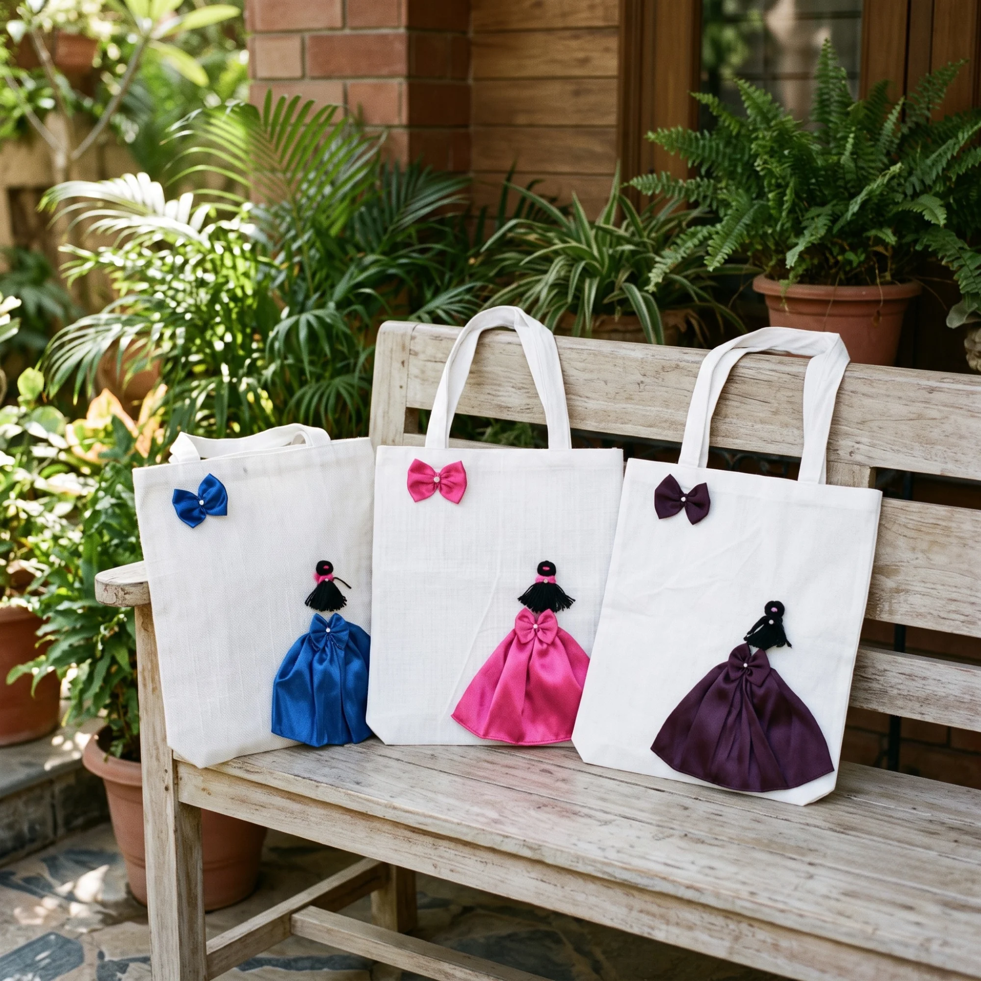 cotton-tote-bag-for-women-girls-pack-of-3-with-decorative-doll-design