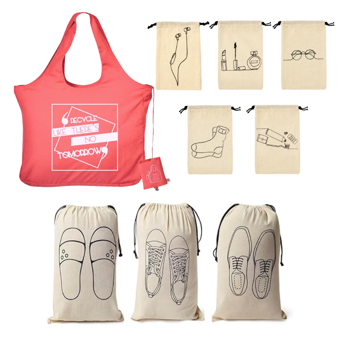 travel-combo-with-5-cotton-travel-pouches-and-3-shoe-cover-women-pack-of-8